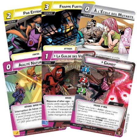 Marvel Champions : Gambit - Extension - Jeux de société - Fantasy Flight Games