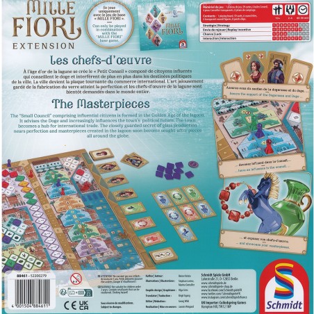 Mille Fiori - Les chefs-d'œuvre - Spiele GmbH - Jeux de société - Schmidt