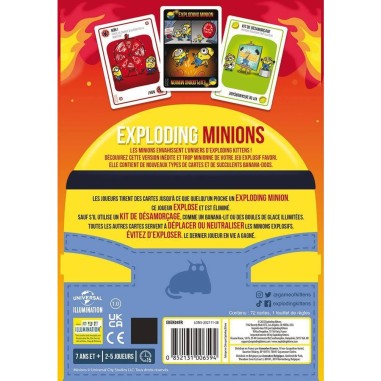 Exploding Minions - Jeux de société - Exploding Kittens