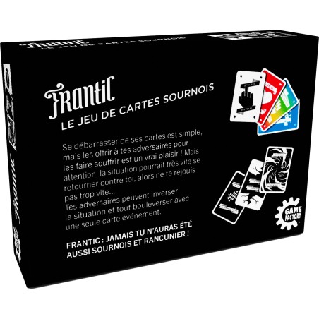 Frantic - Le jeu de cartes sournois - Game Factory