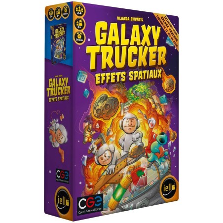 Galaxy Trucker - Effets Spatiaux - Jeux de société - Iello