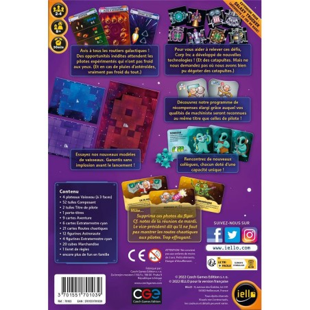 Galaxy Trucker - Effets Spatiaux - Jeux de société - Iello