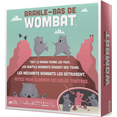 Branle-Bas de Wombat - Jeux de société - Exploding Kittens