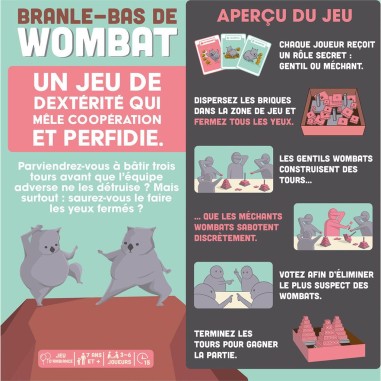Branle-Bas de Wombat - Jeux de société - Exploding Kittens