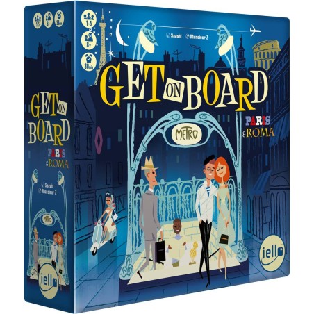 Get On Board - Paris / Rome - Jeux de société - Iello