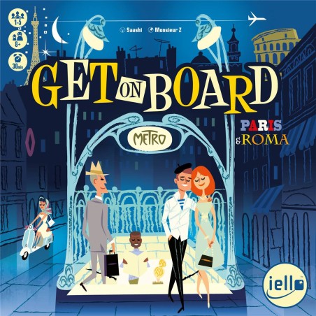 Get On Board - Paris / Rome - Jeux de société - Iello