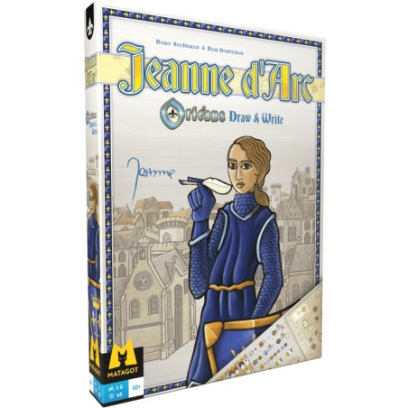 Orléans - Jeanne d'Arc - Draw&Write - Un jeu - Matagot