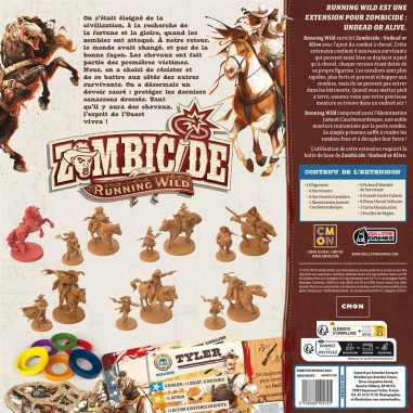 Zombicide Undead or Alive : Running Wild - Extension - Jeux de société - Cmon