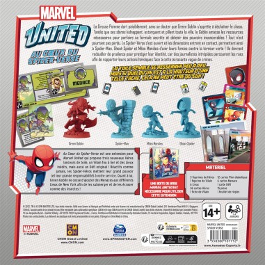Marvel United : Into the Spider-Verse - Extension - Jeux de société - Cmon