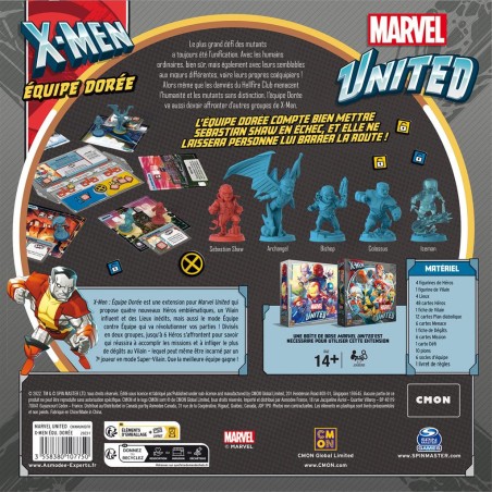 Marvel United : Gold Team - Extension - Jeux de société - Cmon