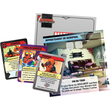 Marvel United - Deadpool - Jeux de société - Cmon