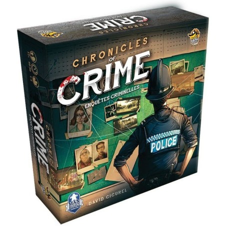 Chronicles of Crime - Enquêtes Criminelles - Jeu d'Enquête - Lucky Duck Games