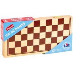 Jeu de Dames - Coffret Pliant - Jeujura
