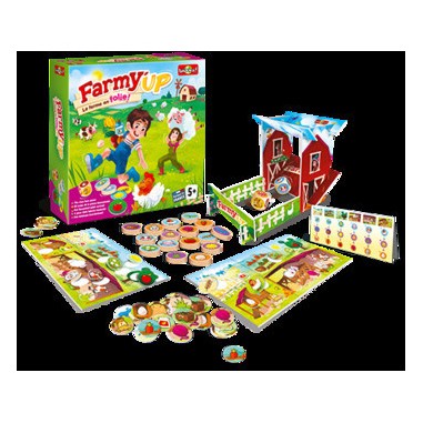 Farmy' Up - Jeux de société Enfants - Bioviva Editions
