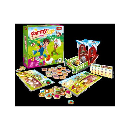 Farmy' Up - Jeux de société Enfants - Bioviva Editions