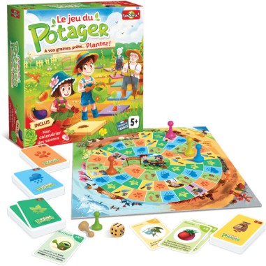 Le Jeu du Potager - Jeux de société Enfants - Bioviva Editions
