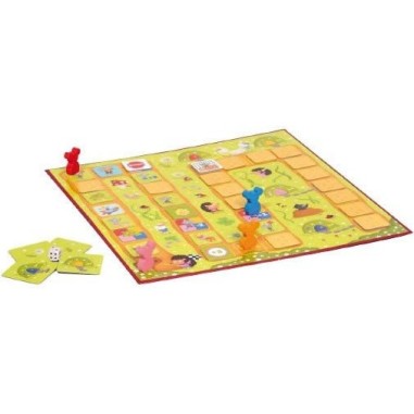 La course farfelue des souris des champs - jeu de parcours - Zoé Yatéka