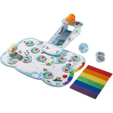 Mes premiers jeux saute nuages - jeu coopératif - Haba