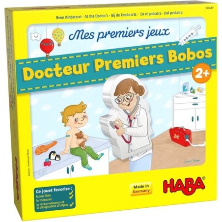 Mes Premiers Jeux – Dr Premiers Bobos - Jeux de société - Haba