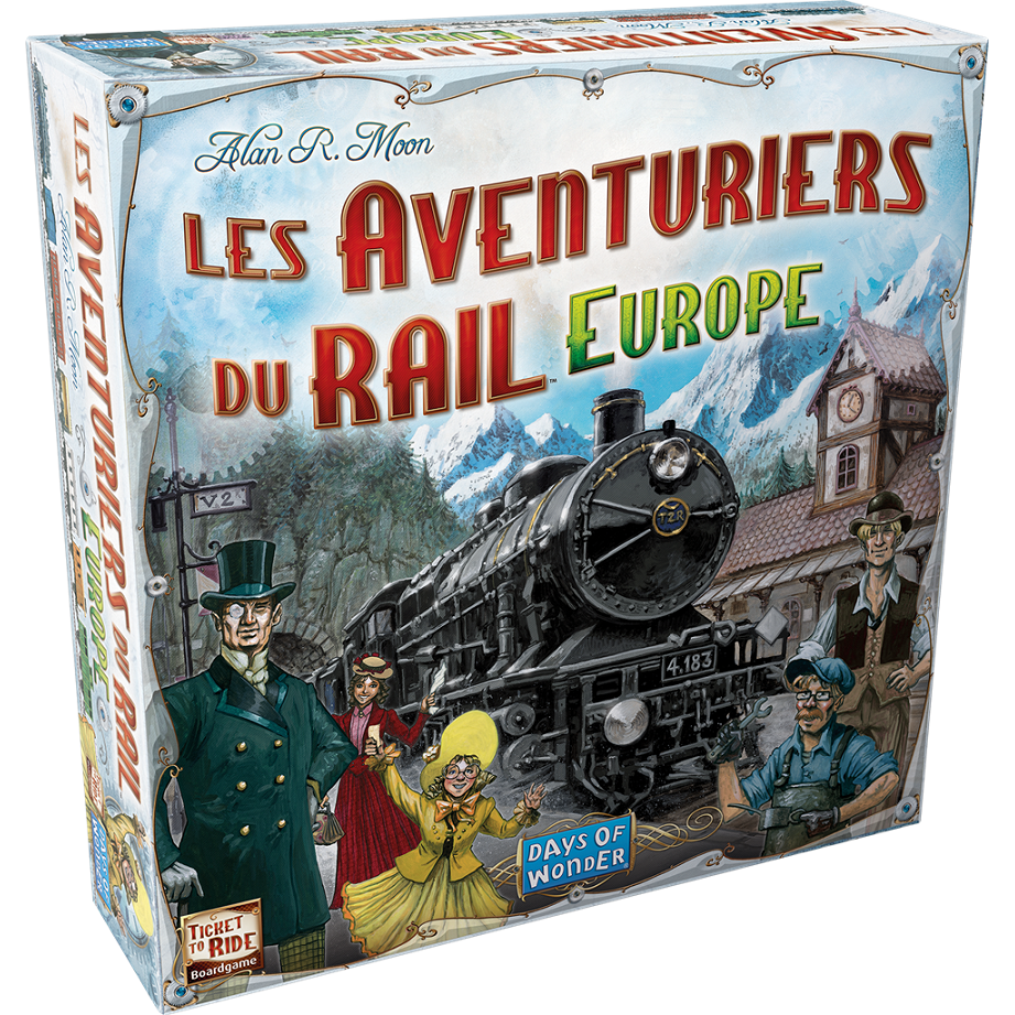 Les Aventuriers du Rail Europe Days of Wonder