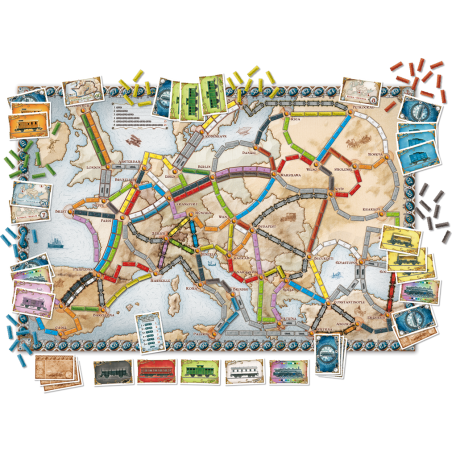 Les Aventuriers du Rail - Europe - Jeu de société - Days of Wonder