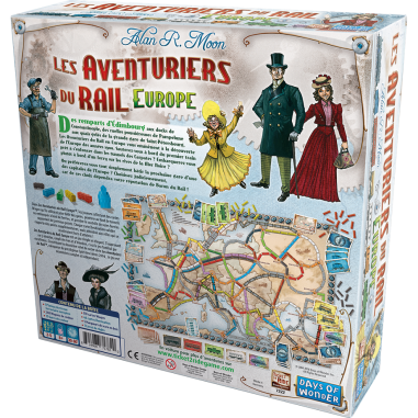 Les Aventuriers du Rail - Europe - Jeu de société - Days of Wonder