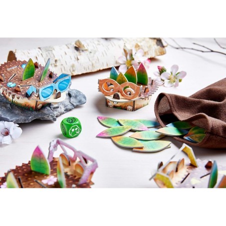 Hérissons tourbillons - jeu de mémoire et de collecte - Haba