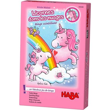 Licornes dans les nuages - jeu de course de dés - Haba