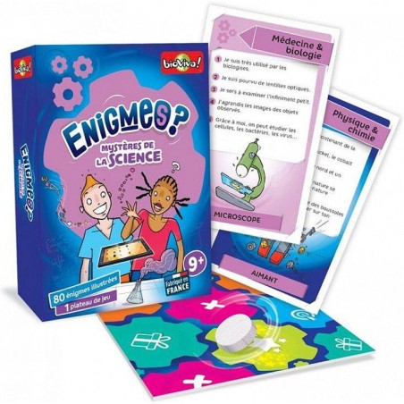 Enigmes - Mystères de la Science - Jeu de société - Bioviva Editions