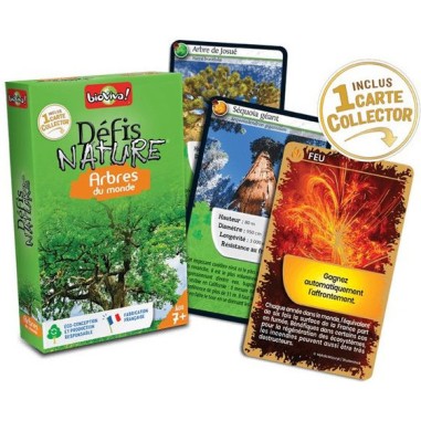 Défis Nature - Arbres du Monde - Jeu de société - Bioviva Editions