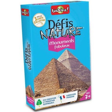 Defis Nature - Monuments fabuleux - Des 7 ans - Bioviva Editions