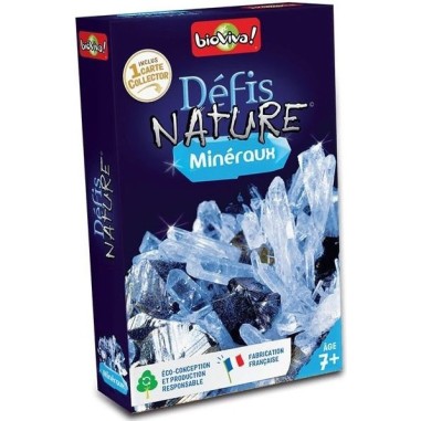 Defis Nature - Mineraux - Des 6 ans - Bioviva Editions