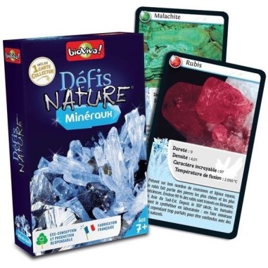 Défis Nature - Minéraux - Jeux de société - Bioviva Editions
