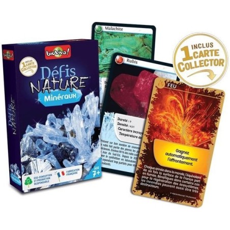 Défis Nature - Minéraux - Jeux de société - Bioviva Editions