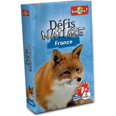 Défis Nature France - Jeu de cartes pédagogique dès 7 ans - Bioviva