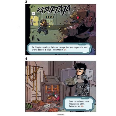 Bd space unit - livre dont vous êtes le héros - Makaka Editions