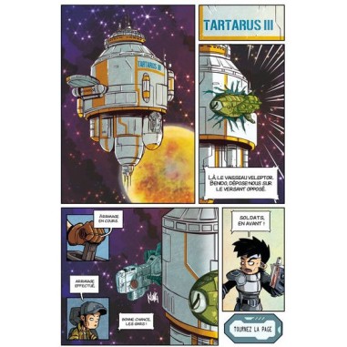 Bd space unit - livre dont vous êtes le héros - Makaka Editions