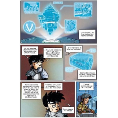 Bd space unit - livre dont vous êtes le héros - Makaka Editions