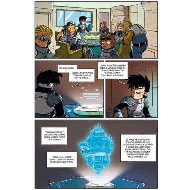 Bd space unit - livre dont vous êtes le héros - Makaka Editions