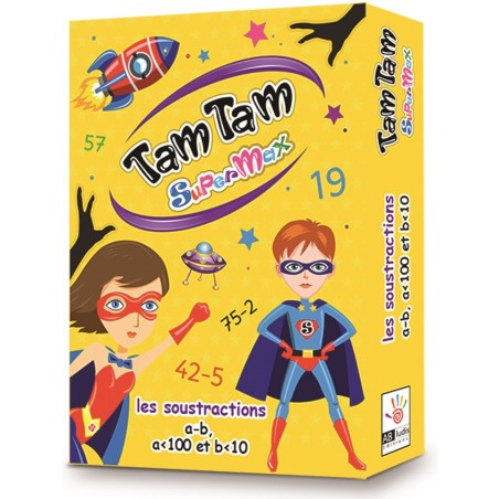 Tam Tam Supermax: Les Soustractions - Jeux de société - Ab Ludis Editions