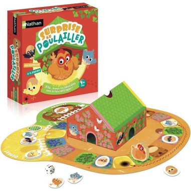 Surprise au Poulailler - Jeu de société Esprit Jeu - Nathan
