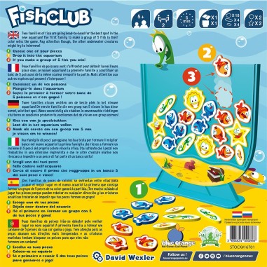 Fish Club - Jeux de société - Blue Orange - Blue Orange Games