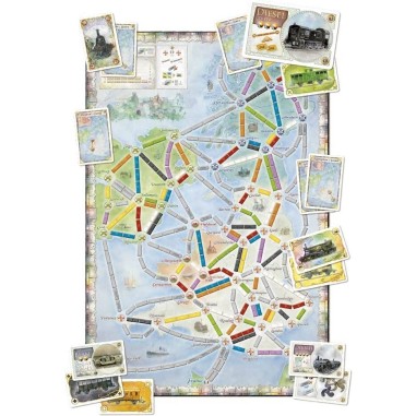 Les Aventuriers du Rail : Uk / Pennsylvanie - Extension - Jeux de société - Days of Wonder