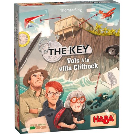 The Key: Vols à la Villa Cliffrock - Jeux de société - Haba