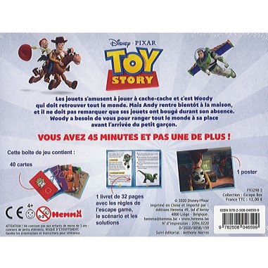 Escape Box - Toy Story - Jeux de société - 404 Editions - Hemma