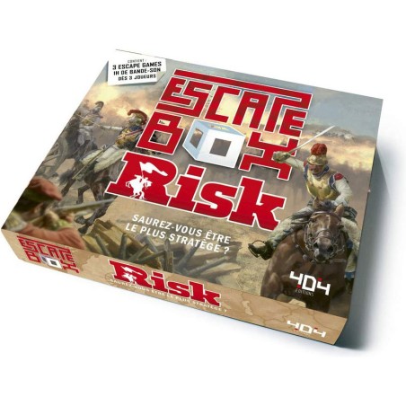 Escape Box: Risk - Jeux de société - 404 Editions - 404 Éditions