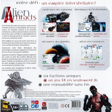 Alien Artifacts - Un jeu Editions du - Matagot