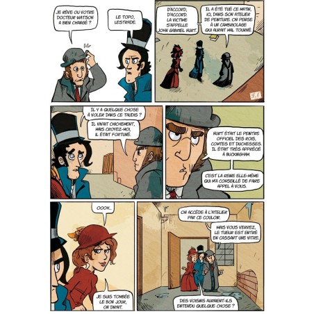 La Bd dont vous êtes le héros : Sherlock Holmes Le défi d'Irène Adler - Makaka Editions