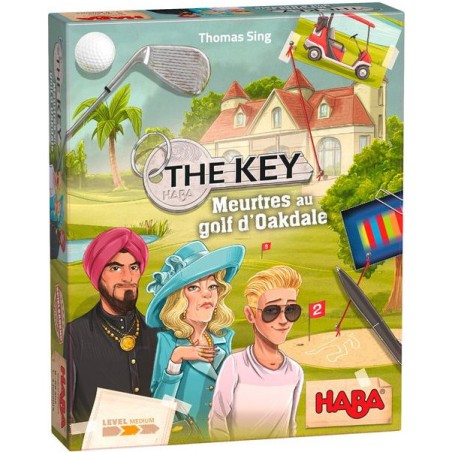 The Key – Meurtres au Golf d'Oakdale - Jeux de société - Haba