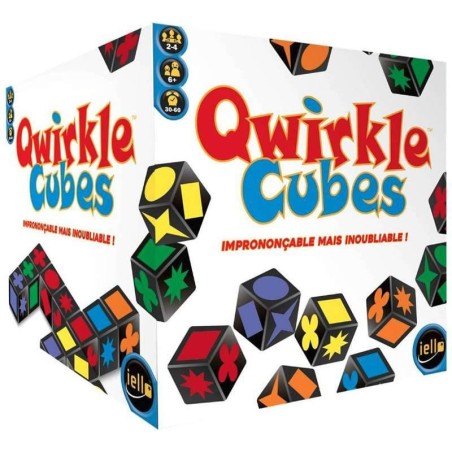 Qwirkle cubes - jeu de société - Iello